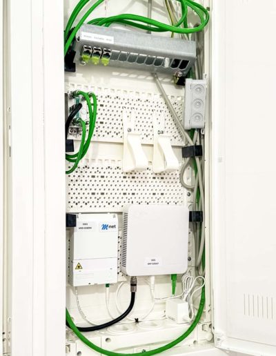 Netzwerkverteiler für schnelles Internet